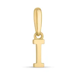 bogstav I vedhæng i 9 karat guld - My Letter