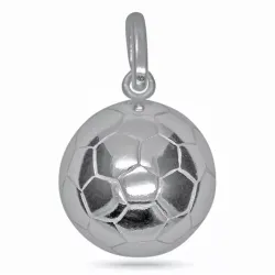 fodbold vedhæng i sølv