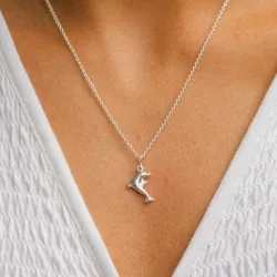 delfin vedhæng i sølv - Little Ones