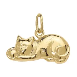 katte vedhæng i 8 karat guld