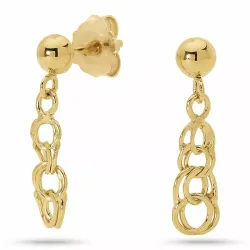 bismarck ørestikker i 8 karat guld med  - Gold Collection