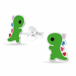 dinosaur øreringe i sølv - Little Ones