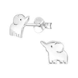 elefant øreringe i sølv - Little Ones