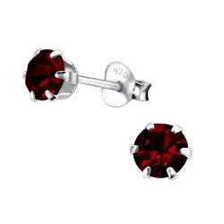 5 mm øreringe i sølv - Little Ones