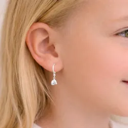 lange heste øreringe i sølv - Little Ones