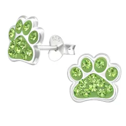 pote børneøreringe i sølv - Little Ones