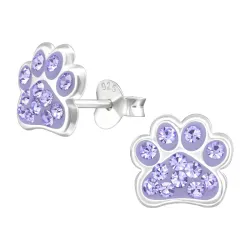 pote børneøreringe i sølv - Little Ones