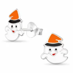 spøgelse ørestikker i sølv - Little Ones