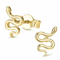 slange ørestikker i 9 karat guld - Gold Collection