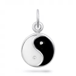 yin og yang vedhæng i sølv
