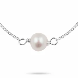 perle armbånd i sølv