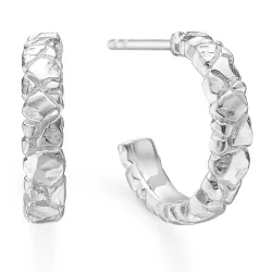 Studio Z Element creoler i sølv