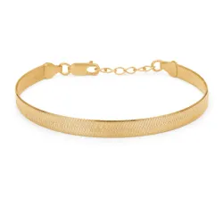 Studio Z Cobra armbånd i forgyldt sølv