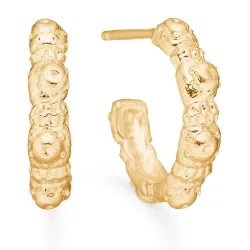 Studio Z Urchin Elegance ørestikker i forgyldt sølv