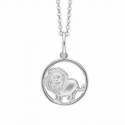 Aagaard stjernetegn løven Halskæde med vedhæng i sølv