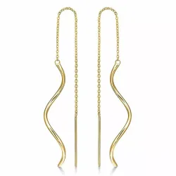Støvring Design ørehænger i 9 karat guld