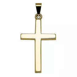 16 x 24,5 mm Støvring Design kors vedhæng i 14 karat guld