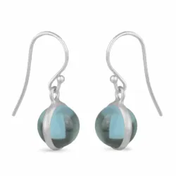 kugle øreringe i sølv - Loom Stones