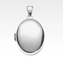 Kollektionsprøve medaljon i sølv