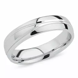 Herrering i rhodineret sølv