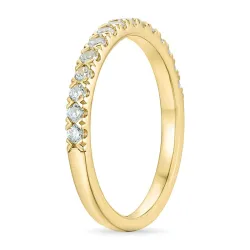 zirkon guldring i 9 karat guld