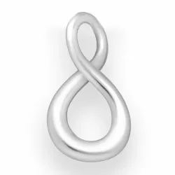 uendeligheds vedhæng i sølv