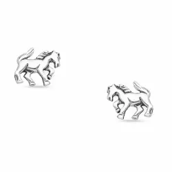 heste ørestikker i sølv - Little Ones