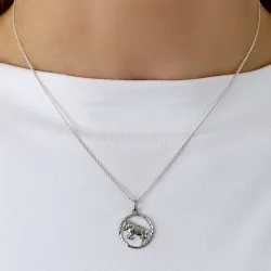 stjernetegn vædderen vedhæng i sølv