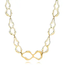 Sistie2ND x Signe Kragh halskæde i forgyldt stål