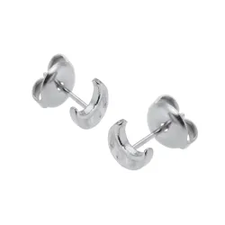 Sistie2ND Sirena måne ørestikker i stål