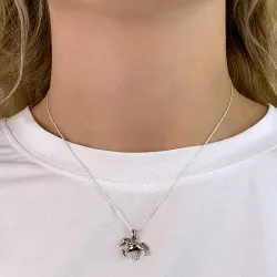 heste vedhæng i sølv