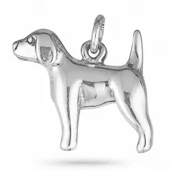 hunde vedhæng i sølv