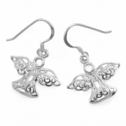 engel øreringe i sølv