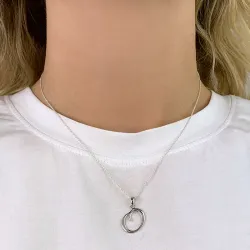 bogstav O vedhæng i sølv - My Letter