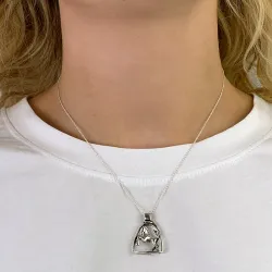 heste vedhæng i sølv