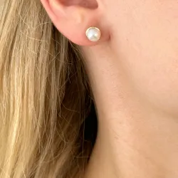 6-6,5 mm ørestikker i 8 karat guld - Gold Collection