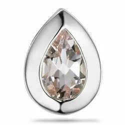 Morganit vedhæng i 9 karat hvidguld 0,35 ct