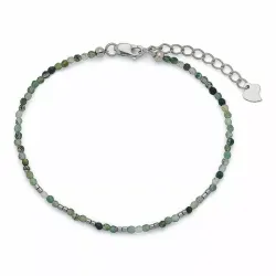 Elegant sten armbånd med agat og hematite.