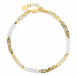 multifarvede armbånd med sten - Loom Stones