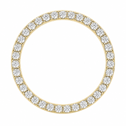 rundt lab grown diamant vedhæng i 14 karat guld 1,03 ct