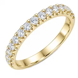lab grown diamant ring i 14 karat guld 0,51 ct