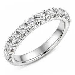 lab grown diamant ring i 14 karat hvidguld 1,0 ct