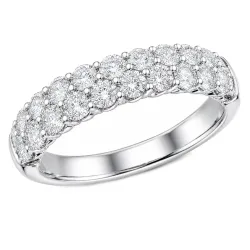 lab grown diamant ring i 14 karat hvidguld 1,50 ct