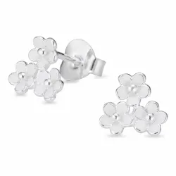 marguerit ørestikker i sølv - Majse