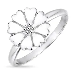 11 mm marguerit ring i sølv - Magda