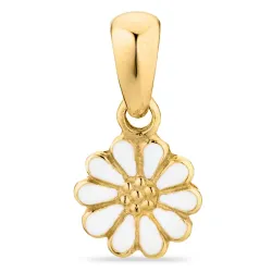 marguerit vedhæng i forgyldt sølv - Maggie