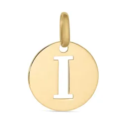 bogstav I vedhæng i 8 karat guld - My Letter