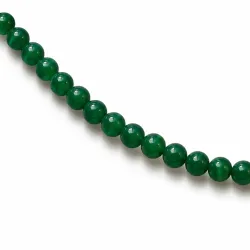 grøn agat armbånd i forgyldt stål - AURA