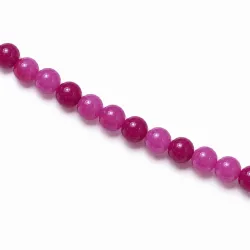 Pink turmalin armbånd i forgyldt stål - AURA