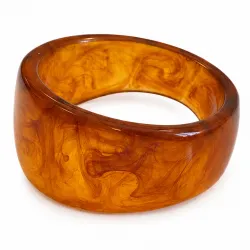 brun bangle i resin - AURA